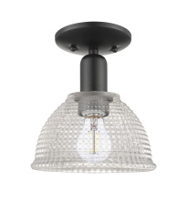 Innovations Lighting 716-1C-BK-G422 - Arietta - 1 Light - 8 inch - Matte Black - Semi-Flush Mount