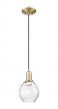 Innovations Lighting 716-1P-AB-G362 - Waverly - 1 Light - 6 inch - Antique Brass - Cord hung - Mini Pendant