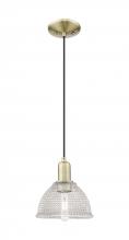 Innovations Lighting 716-1P-AB-G422 - Arietta - 1 Light - 8 inch - Antique Brass - Cord hung - Mini Pendant