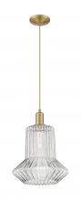 Innovations Lighting 716-1P-BB-G212 - Springwater - 1 Light - 12 inch - Brushed Brass - Cord hung - Mini Pendant