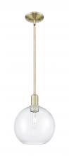 Innovations Lighting 716-1S-AB-G122-10 - Athens - 1 Light - 10 inch - Antique Brass - Stem hung - Mini Pendant