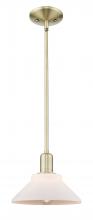 Innovations Lighting 716-1S-AB-G131 - Orwell - 1 Light - 8 inch - Antique Brass - Stem hung - Mini Pendant
