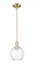 Innovations Lighting 716-1S-AB-G458-7CL - Preston Globe - 1 Light - 6 inch - Antique Brass - Mini Pendant
