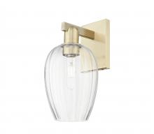 Innovations Lighting 716-1W-AB-G457-6CL - Preston Flute - 1 Light - 6 inch - Antique Brass - Sconce