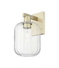 Innovations Lighting 716-1W-AB-G460-7CL - Preston Cylinder - 1 Light - 6 inch - Antique Brass - Sconce