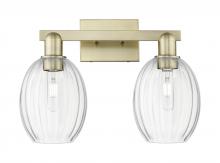 Innovations Lighting 716-2W-AB-G459-6CL - Preston Bulb - 2 Light - 16 inch - Antique Brass - Bath Vanity Light