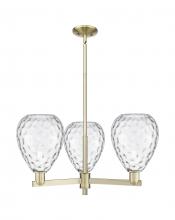 Innovations Lighting 716-3CR-AB-G372 - Waverly - 3 Light - 30 inch - Antique Brass - Stem hung - Pendant