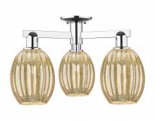 Innovations Lighting 716-3F-PC-G459-6ME - Preston Bulb - 3 Light - 6 inch - Polished Chrome - Semi-Flush Mount