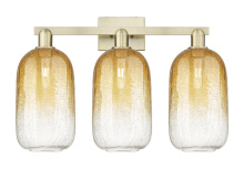 Innovations Lighting 716-3W-AB-G482-7AM - Brookhaven Cloche - 3 Light - 26 inch - Antique Brass - Bath Vanity Light