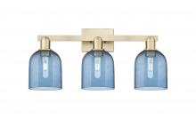 Innovations Lighting 716-3W-AB-G558-6BL - Bella - 3 Light - 25 inch - Antique Brass - Bath Vanity Light