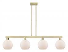 Innovations Lighting 716-4I-AB-G121-8 - Athens - 4 Light - 51 inch - Antique Brass - Stem hung - Island Light