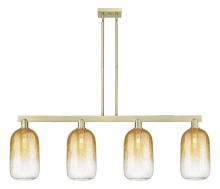 Innovations Lighting 716-4I-AB-G482-7AM - Brookhaven Cloche - 4 Light - 48 inch - Antique Brass - Stem hung - Island Light