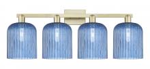 Innovations Lighting 716-4W-AB-G559-8BL - Bridal Veil - 4 Light - 35 inch - Antique Brass - Bath Vanity Light