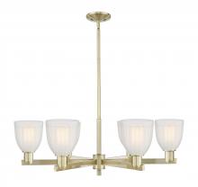 Innovations Lighting 716-6CR-AB-G441 - Brookfield - 6 Light - 36 inch - Antique Brass - Stem hung - Chandelier