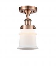 Innovations Lighting 916-1C-AC-G181S - Canton - 1 Light - 6 inch - Antique Copper - Semi-Flush Mount