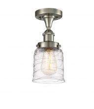 Innovations Lighting 916-1C-SN-G513-LED - Bell - 1 Light - 5 inch - Brushed Satin Nickel - Semi-Flush Mount