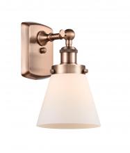 Innovations Lighting 916-1W-AC-G61 - Cone - 1 Light - 6 inch - Antique Copper - Sconce