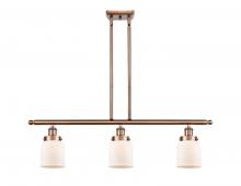 Innovations Lighting 916-3I-AC-G51 - Bell - 3 Light - 36 inch - Antique Copper - Stem Hung - Island Light