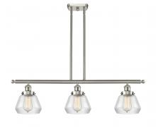 Innovations Lighting 916-3I-SN-G172 - Fulton - 3 Light - 36 inch - Brushed Satin Nickel - Stem Hung - Island Light