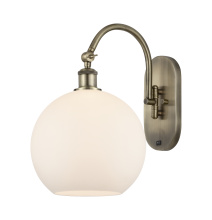 Innovations Lighting 918-1W-AB-G121-10 - Athens - 1 Light - 10 inch - Antique Brass - Adjustable - Sconce