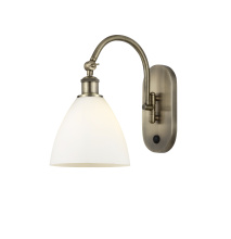 Innovations Lighting 918-1W-AB-GBD-751 - Bristol - 1 Light - 8 inch - Antique Brass - Sconce