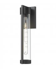Innovations Lighting 9954-1W-BK-16-CL - Stratford - 1 Light - 16 inch - Matte Black - Coastal Outdoor Sconce