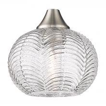 Innovations Lighting G323-7CL - Berkshire - 1 Light - 7 inch - Brushed Brass - Cord Hung - Pendant