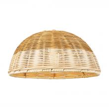 Innovations Lighting NBD2-9-NAT - Bristol Natural II - 9 inch - Natural Fiber Shade