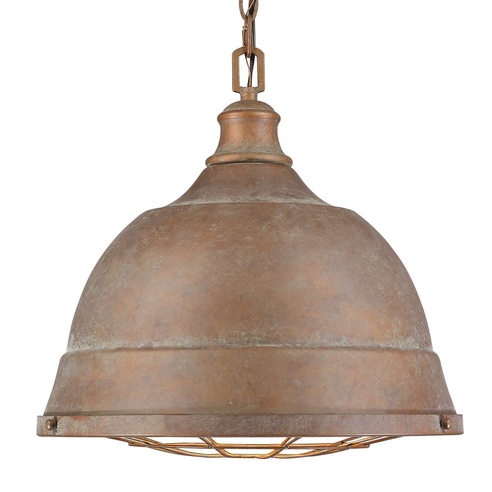 Bartlett 2 Light Pendant in Copper Patina