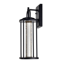 CWI Lighting 0407W7-1-101-A - Greenwood LED Outdoor Black Wall Lantern