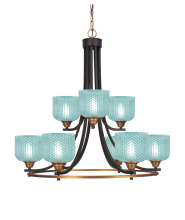 Toltec Company 3409-MBBR-4615 - Chandeliers