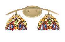 Toltec Company 3722-NAB-9445 - Bathroom Lighting