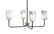 Toltec Company 6204-MBNAB-3009 - Chandeliers