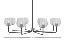 Toltec Company 6208-MBGP-4812 - Chandeliers