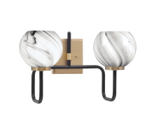 Toltec Company 6222-MBNAB-4109 - Bathroom Lighting