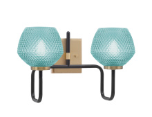 Toltec Company 6222-MBNAB-4625 - Bathroom Lighting