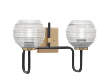 Toltec Company 6222-MBNAB-5110 - Bathroom Lighting