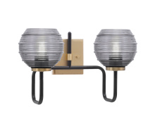 Toltec Company 6222-MBNAB-5112 - Bathroom Lighting