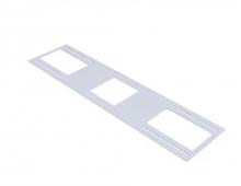 American Lighting BR4-MP-SQ - MOUNTING PLATE FOR 4" SQUARE BRIO DISCS,ALUMINUM