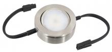 American Lighting MVP-1-NK-B - MVP LED Puck Light, 120 Volts, 4.3 Watts, 200 Lumens, Nickel