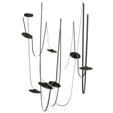 Avenue Lighting HF7207-G202-BLK - Fremont ?Belt Collection: where creativity meets connection