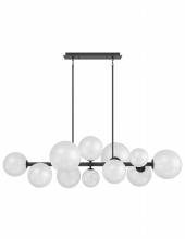 Avenue Lighting HF4222-BK-WHT - Delilah Collection