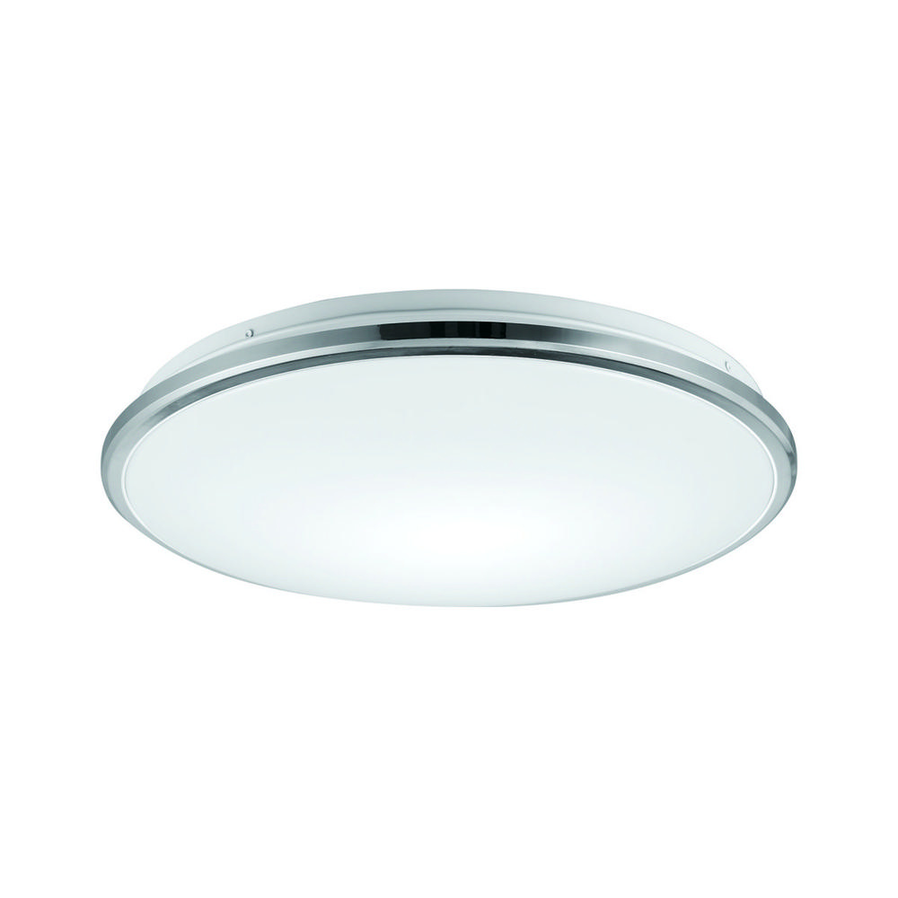 Brook 13-in Chrome LED Flush Mount