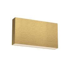 Kuzco Lighting Inc AT67010-BG - Mica 10-in Brushed Gold LED Wall Sconce