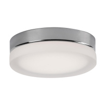 Kuzco Lighting Inc FM3511-CH/FR - Bedford 11-in Chrome/Frosted LED Flush Mount