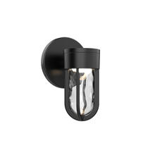 Kuzco Lighting Inc EW17608-BK - Davy Black LED Exterior Wall Sconce