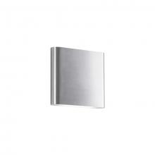 Kuzco Lighting Inc WS6506-BN - Modern LED wall sconce with updown light distribution. Brushed Nickel  aluminum cast.