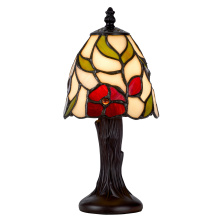 CAL Lighting BO-3114AC - 25W metal/resin Tiffany accent lamp with inline switch