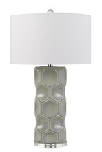 CAL Lighting BO-2817TB - 150W 3 Way Melfi Ceramic Table Lamp