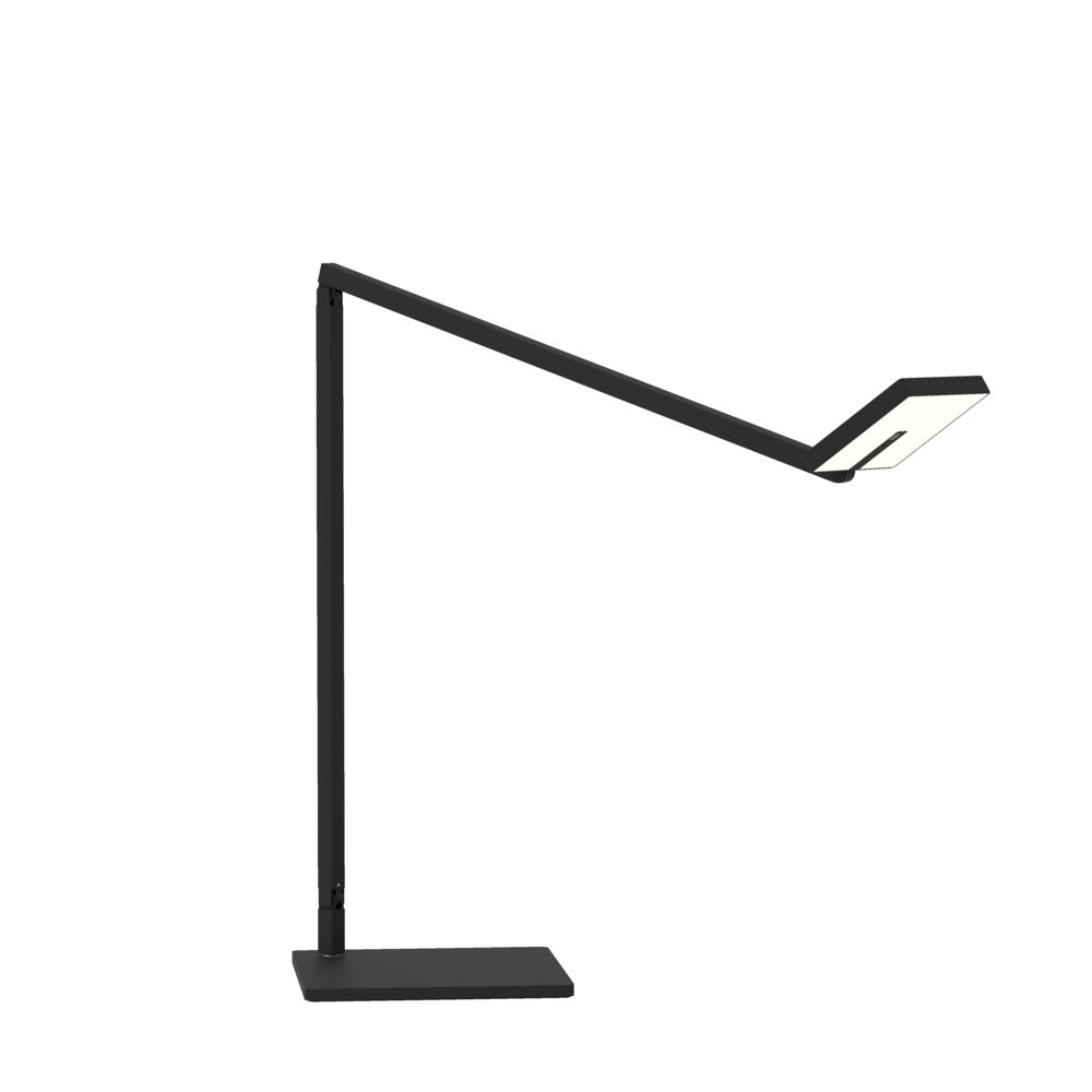 Foccacia Desk Lamp (Matte Black) with Desk Base